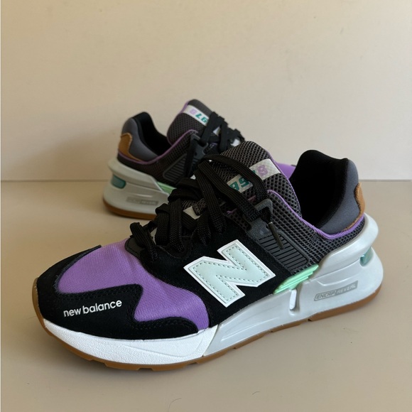 New balance 997 Sport ‘Black neo violet’ sneaker women’s Sz 7.5 - Picture 5 of 12